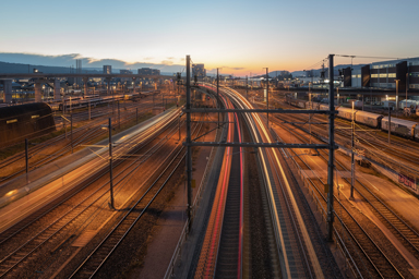 Bahnstrecken.