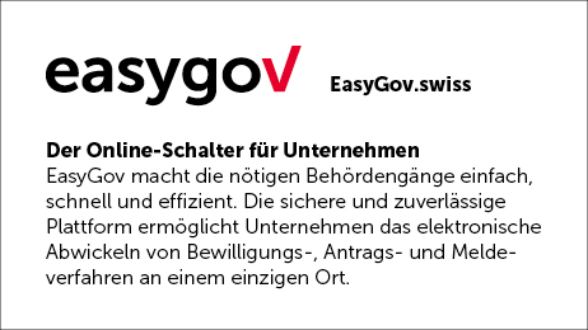 Online-Schalter für Unternehmen zur Abwicklung administrativer Verfahren