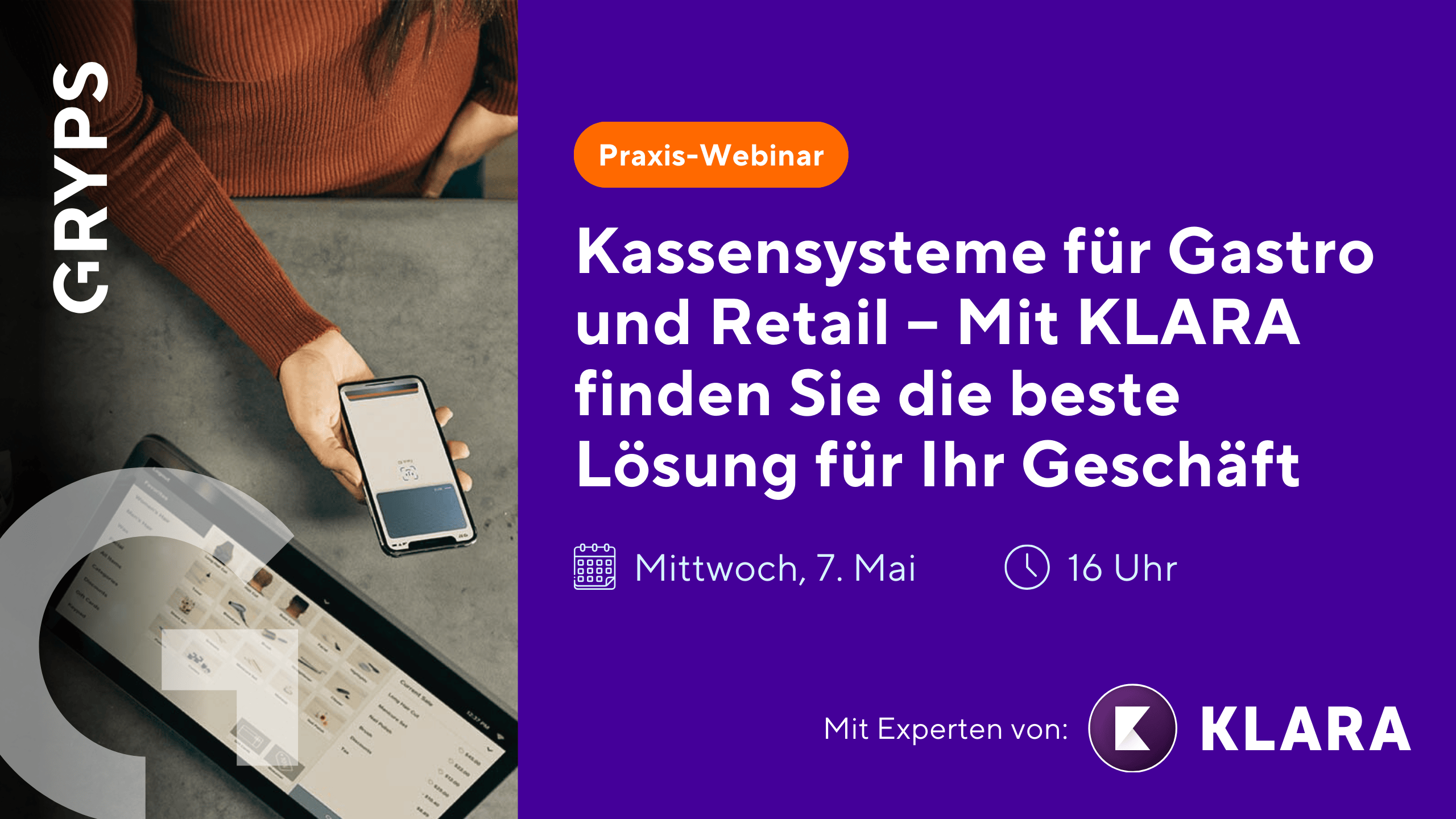 Kassensysteme für Gastro und Retail – Mit KLARA finden Sie die beste Lösung für Ihr Geschäft