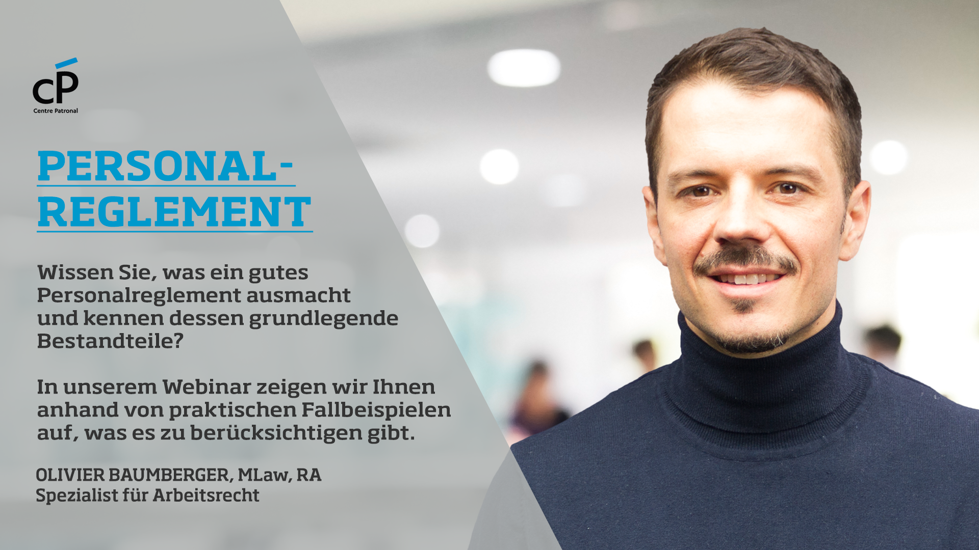Gestalten Sie mit uns Ihr Personalreglement