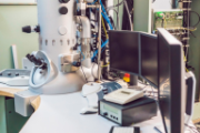 Interno di un laboratorio d’analisi.
